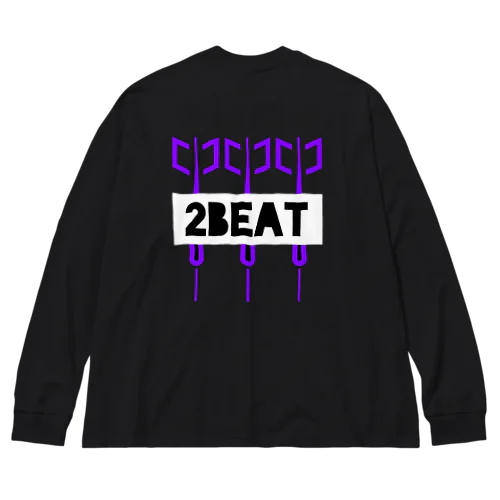 パープルダーツ2BEAT Big Long Sleeve T-Shirt