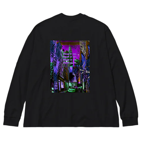 【枚数限定】『邪紀2100ネン。』　Avanture of mimd ロングスリーブTee Big Long Sleeve T-Shirt