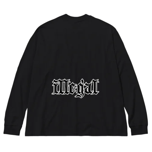 cannabis ビッグシルエットロンT Big Long Sleeve T-Shirt