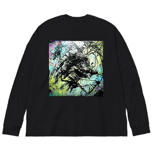 壊れた Big Long Sleeve T-Shirt