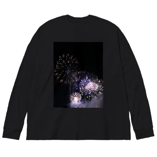 202208171935003　華やかな紫 Big Long Sleeve T-Shirt