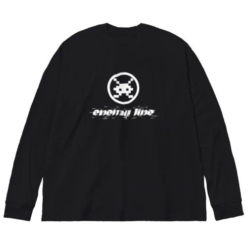 【SUZURI限定】ENEMY LINE ゲーミングロゴ ビッグシルエットロングスリーブTシャツ