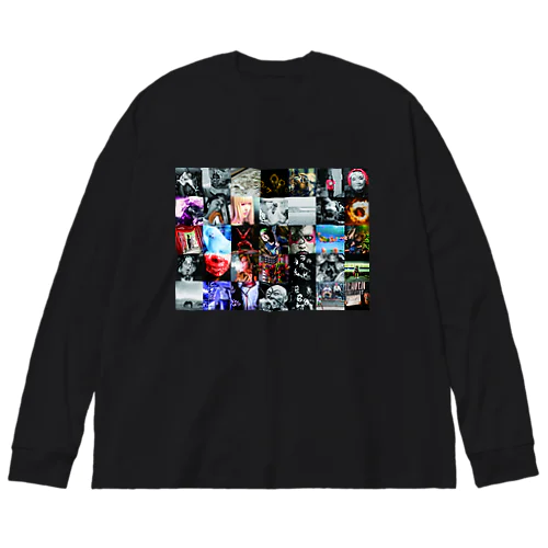 COLLAGE-01 ビッグシルエットロングスリーブTシャツ