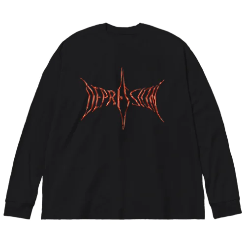 DEPRSSION Big Long Sleeve T-Shirt