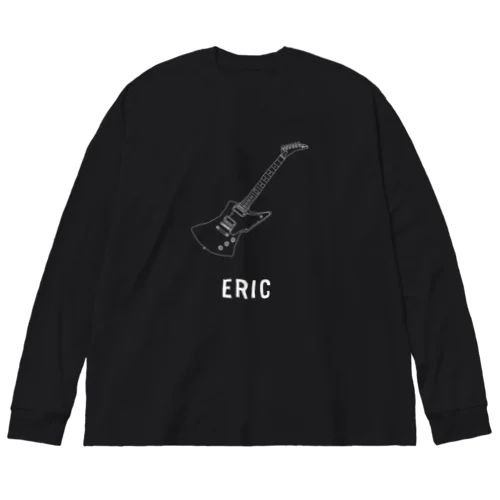 ERIC -white line- ビッグシルエットロングスリーブTシャツ