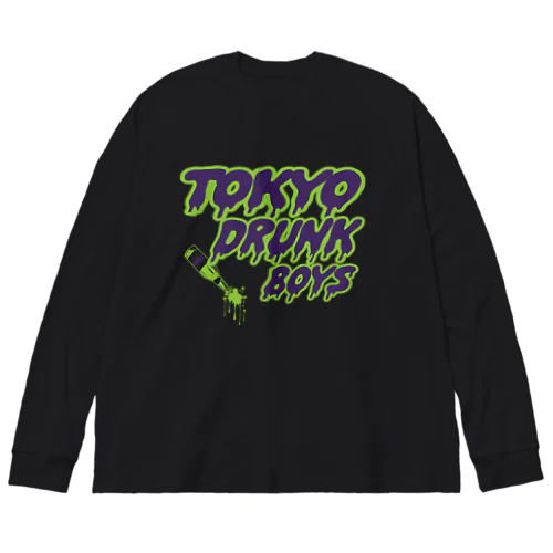 TOKYO DRUNK BOYS Big Long Sleeve T-Shirt