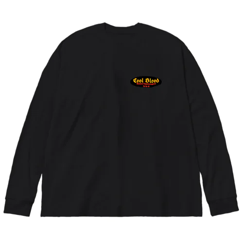 CoolビッグシルエットロングスリーブTシャツ　黒 Big Long Sleeve T-Shirt