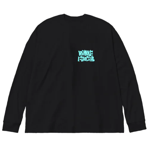 Middle Finger ビッグシルエットロングスリーブTシャツ