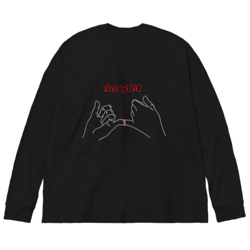 愛って何？ Big Long Sleeve T-Shirt