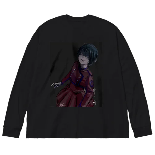 病みかわいい Big Long Sleeve T-Shirt