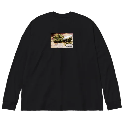 Cannabis ビッグシルエットロンT Big Long Sleeve T-Shirt