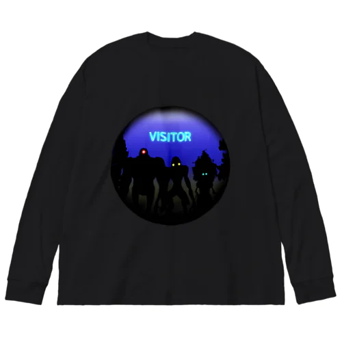 VISITOR-来訪者- ビッグシルエットロングスリーブTシャツ