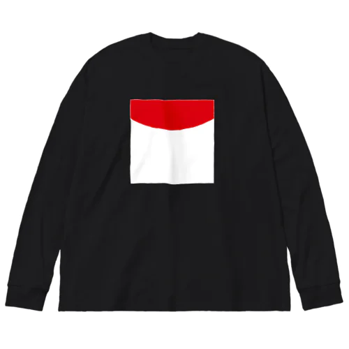 つばめのお腹柄t Big Long Sleeve T-Shirt