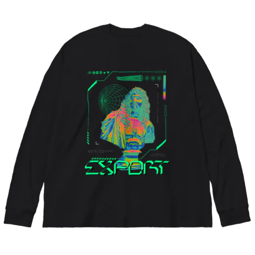 EXPORT 前面プリント Big Long Sleeve T-Shirt