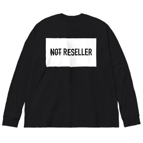 NOT RESELLER BRAND NAME ver. ビッグシルエットロングスリーブTシャツ