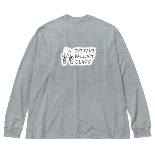 背中のロゴたち Big Long Sleeve T-Shirt