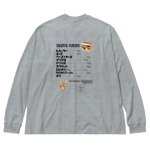 グーフィーメニューシリーズ Big Long Sleeve T-Shirt