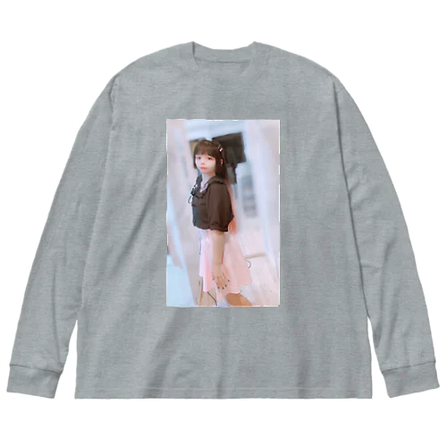 ˙˚ʚ藍蘭ɞ˚˙の服 Big Long Sleeve T-Shirt