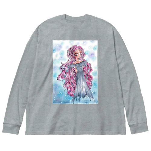 リボンなしルージュちゃん。 Big Long Sleeve T-Shirt