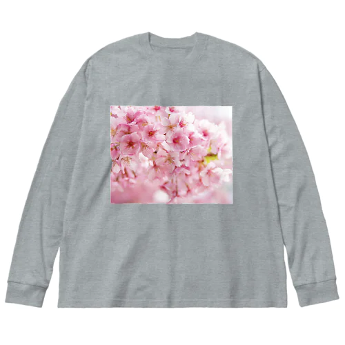 桜の樹の下で Big Long Sleeve T-Shirt