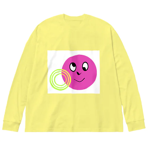 目が回るくん Big Long Sleeve T-Shirt