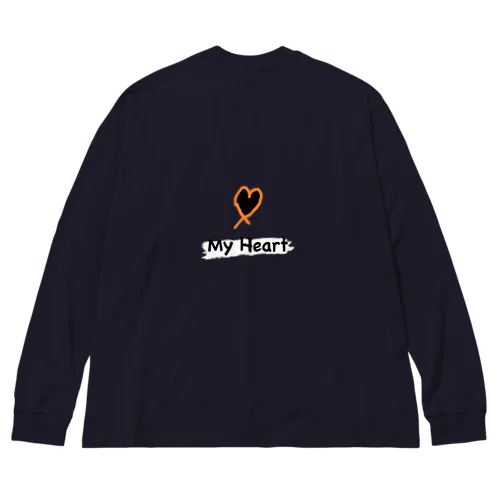 My Heart Big Long Sleeve T-Shirt