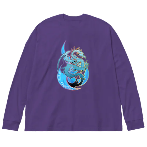 BLUE DRAGON Big Long Sleeve T-Shirt