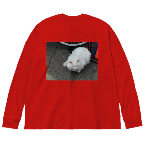 自転車屋のけむけむ猫 Big Long Sleeve T-Shirt