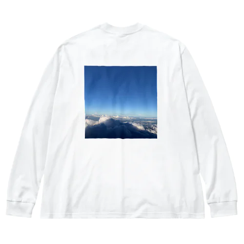 Clouds｜FUJISAN Big Long Sleeve T-Shirt