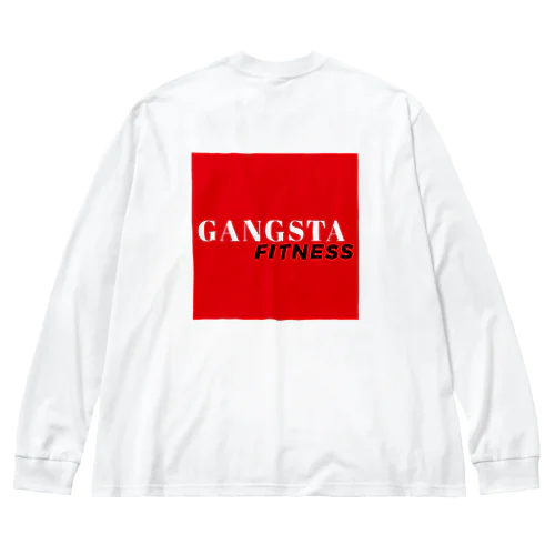 GANGSTA FITNESS ビッグシルエットロングスリーブTシャツ