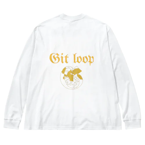 Git loop ビッグシルエットロングスリーブTシャツ