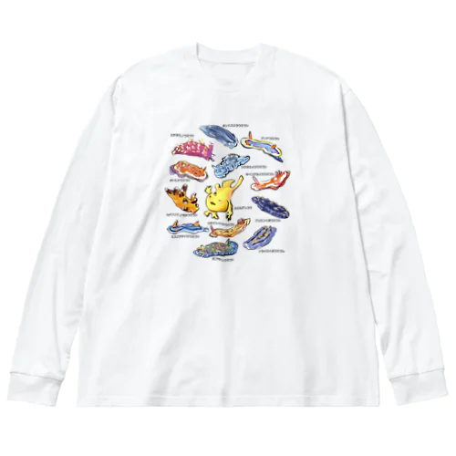 カエルアンコウと12匹のウミウシ Big Long Sleeve T-Shirt