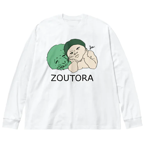 ゴマフと僕 ビッグシルエットロングスリーブTシャツ