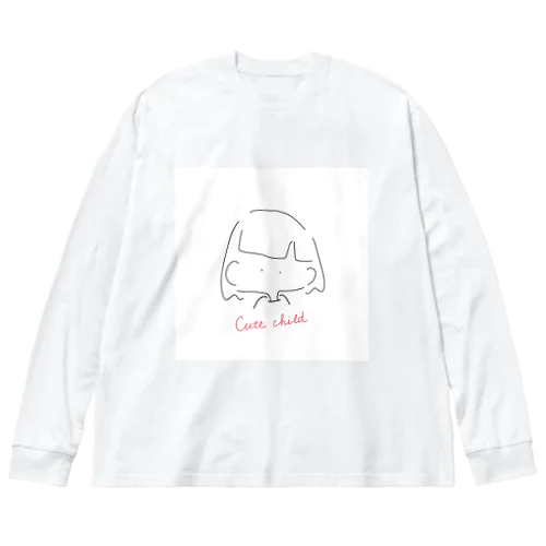 Cute child ビッグシルエットロングスリーブTシャツ