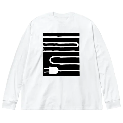 充電 Big Long Sleeve T-Shirt