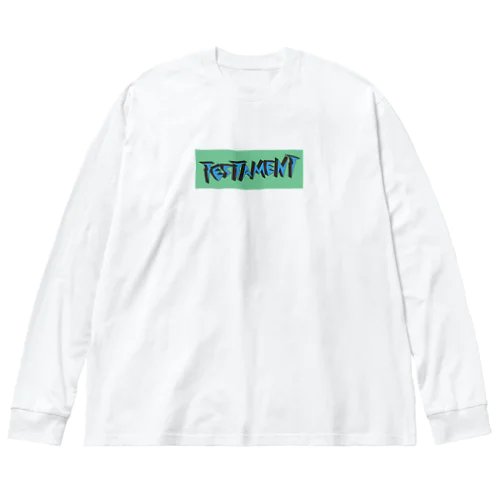 TESTAMENT BOX  Logo　 ビッグシルエットロングスリーブTシャツ