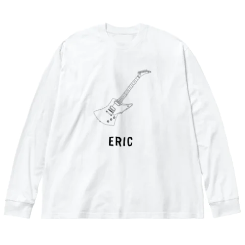 ERIC -black line- ビッグシルエットロングスリーブTシャツ