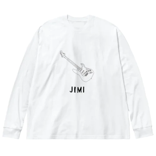 JIMI -black line- ビッグシルエットロングスリーブTシャツ