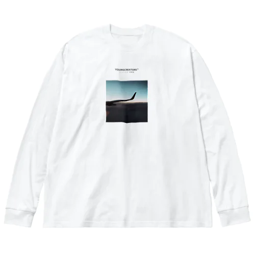 YOUNGCREATORS SEASON ONE "HIKOUKI BLK" ビッグシルエットロングスリーブTシャツ