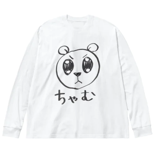 うるうる目のくま Big Long Sleeve T-Shirt