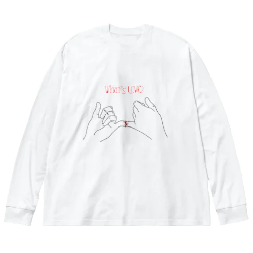 愛って何？ Big Long Sleeve T-Shirt