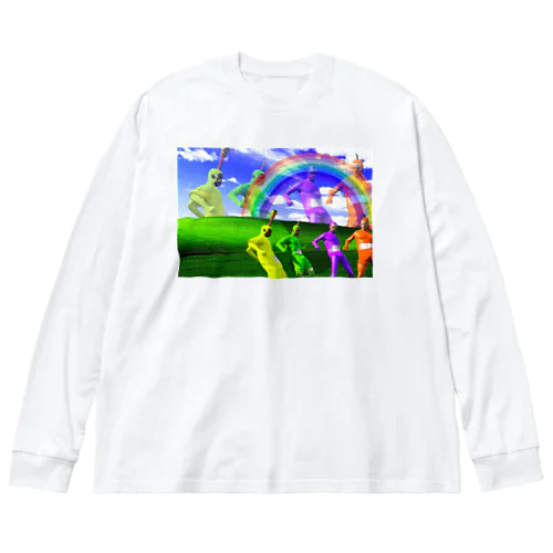 TELETUBIES ビッグシルエットロングスリーブTシャツ