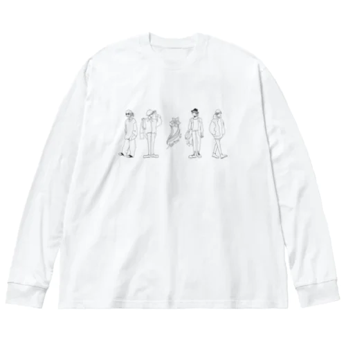 ナルシストボーヤ達 Big Long Sleeve T-Shirt