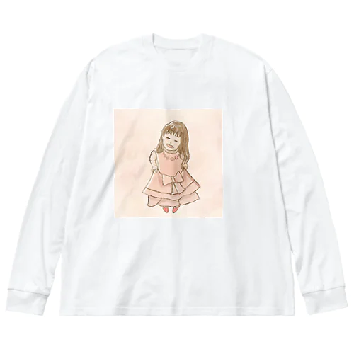 月詩(つくし)ちゃん Big Long Sleeve T-Shirt