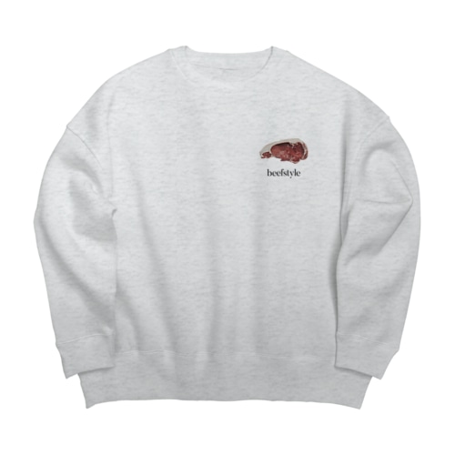 beefstyle Big Crew Neck Sweatshirt