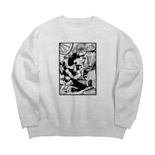 本の海 Big Crew Neck Sweatshirt