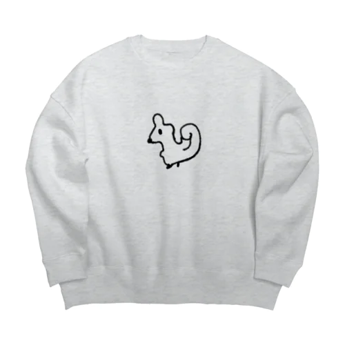 リス Big Crew Neck Sweatshirt