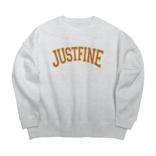 JUSTFINE Big Crew Neck Sweatshirt