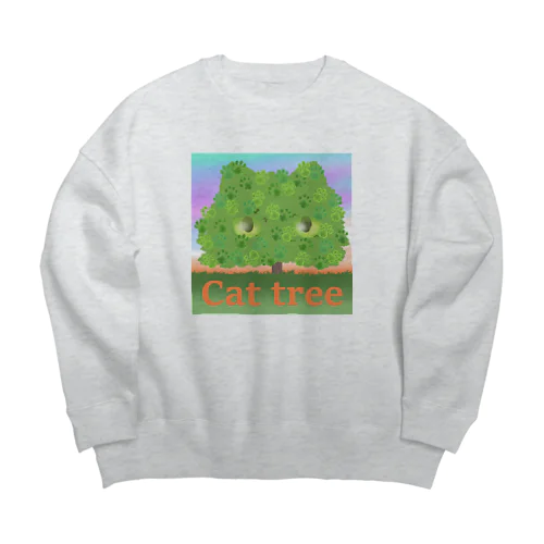 ＣＡＴ　ＴＲＥＥ Big Crew Neck Sweatshirt