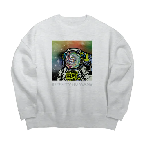 INFINITY HUMANs_002Mars Big Crew Neck Sweatshirt